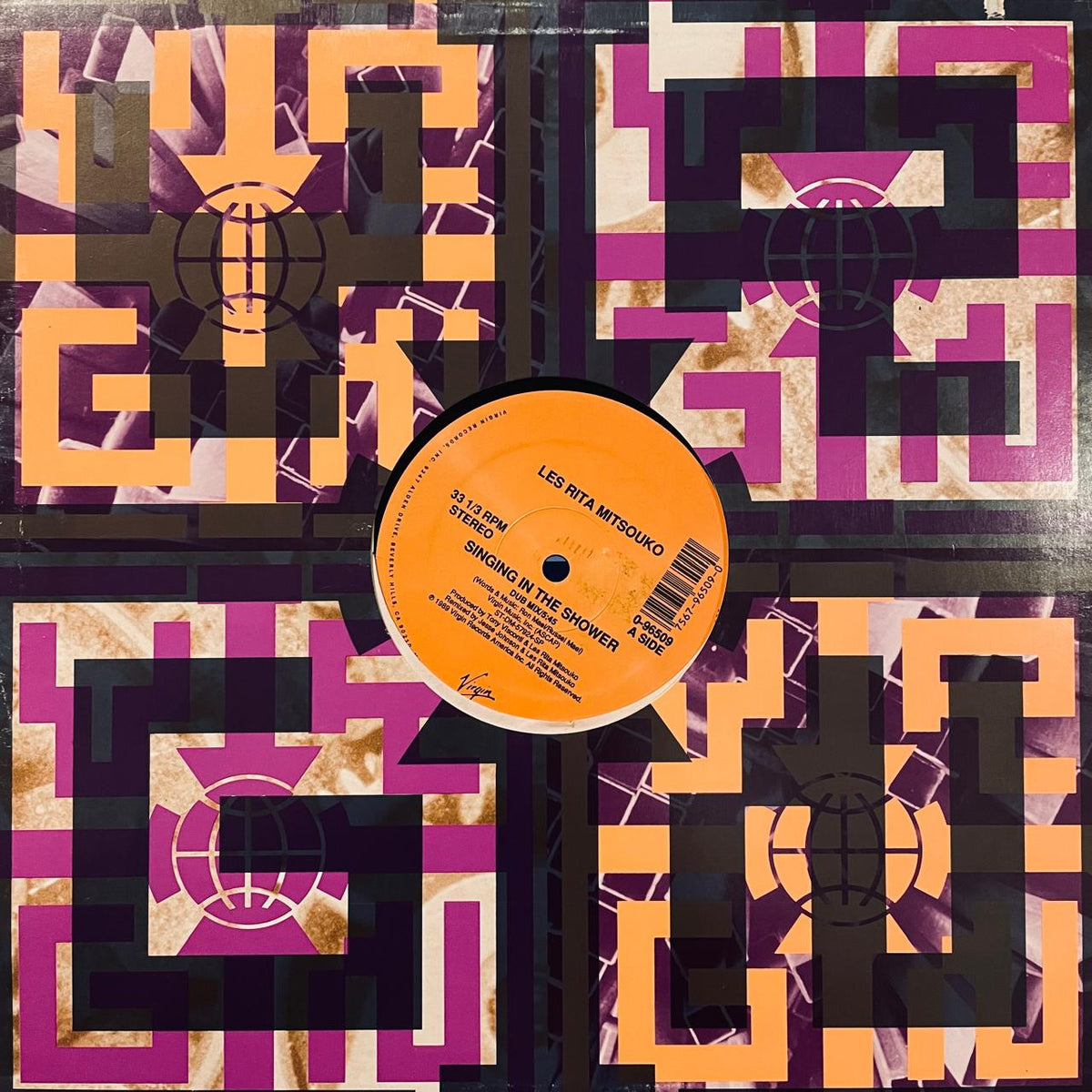 Les Rita Mitsouko And Sparks – Singing In The Shower (EX, FUNDA VG+) BOX21