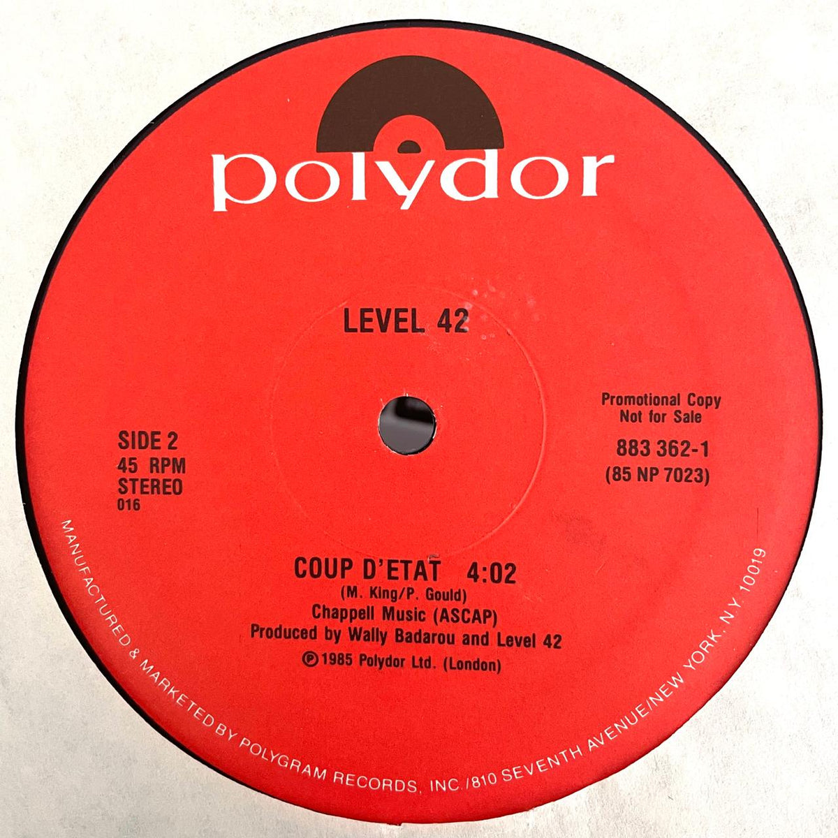 Level 42 – Something About You (NM, FUNDA EX) BOX10
