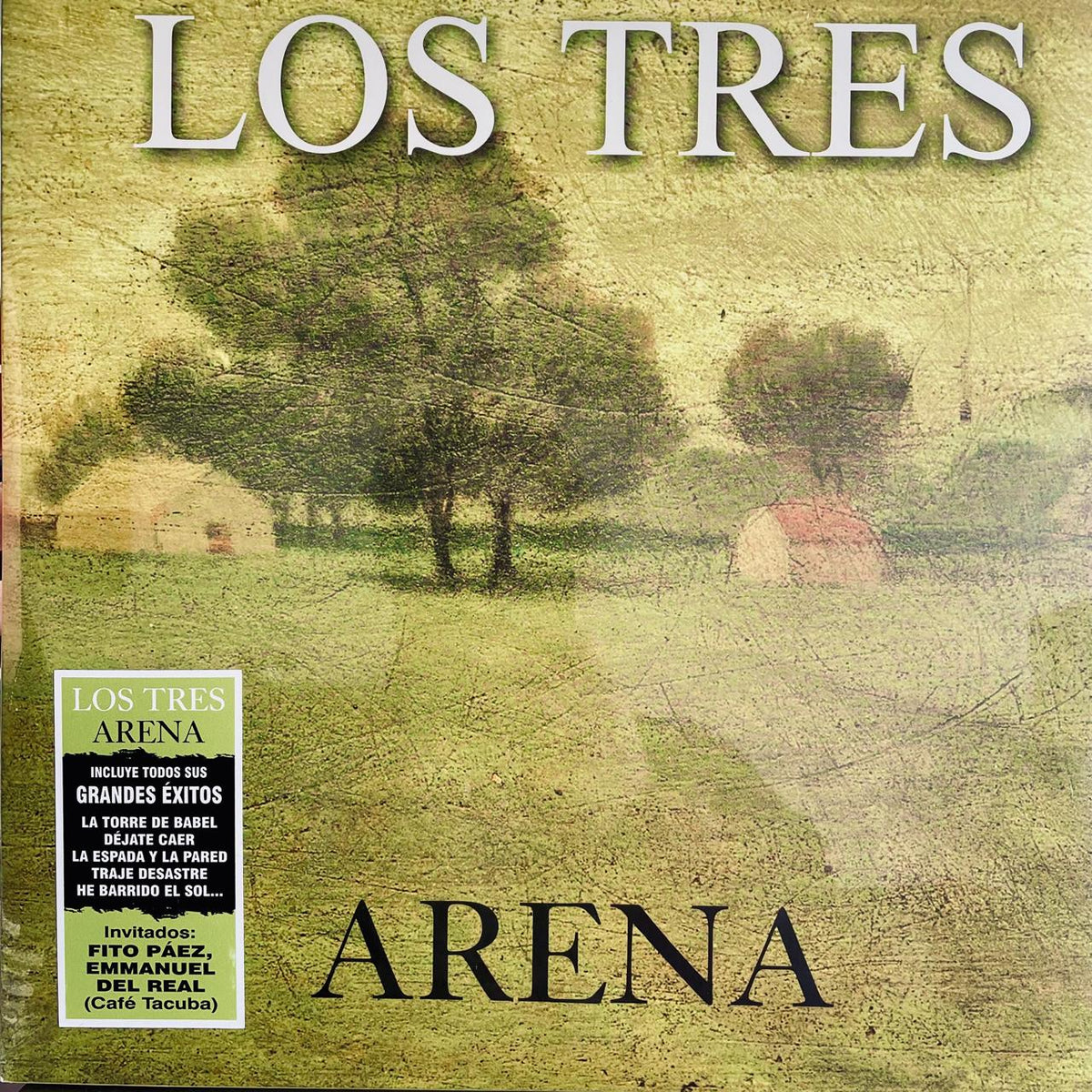 Los Tres – Arena, disco de vinilo, nuevo y sellado