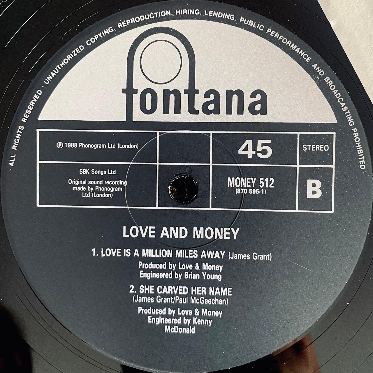 Love And Money – Halleluiah Man (NM, FUNDA VG+)