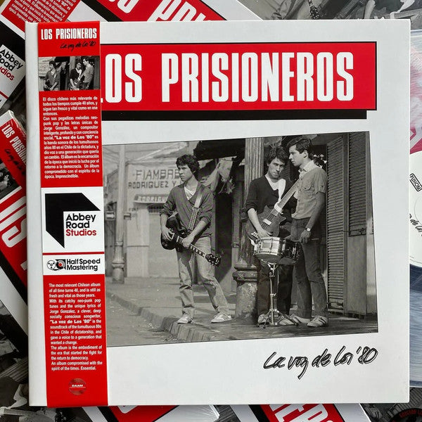 Los Prisioneros – La Voz de los ’80 / Edición Limitada · Half-Speed Master · Vinilo Transparente (NUEVO, SELLADO)