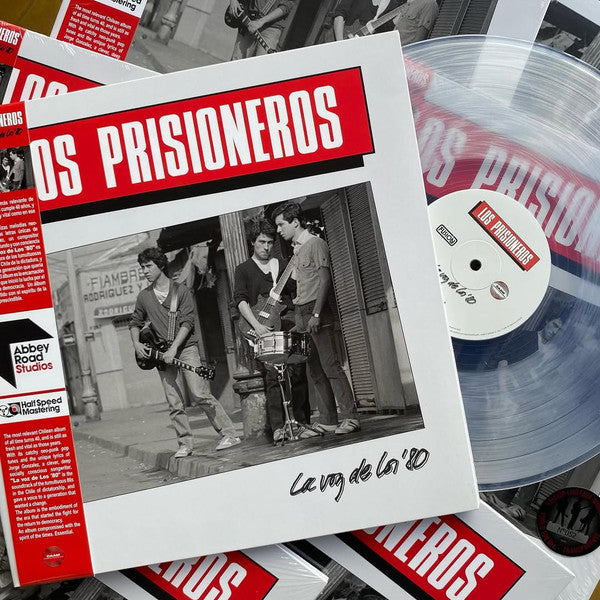 Los Prisioneros – La Voz de los ’80 / Edición Limitada · Half-Speed Master · Vinilo Transparente (NUEVO, SELLADO)