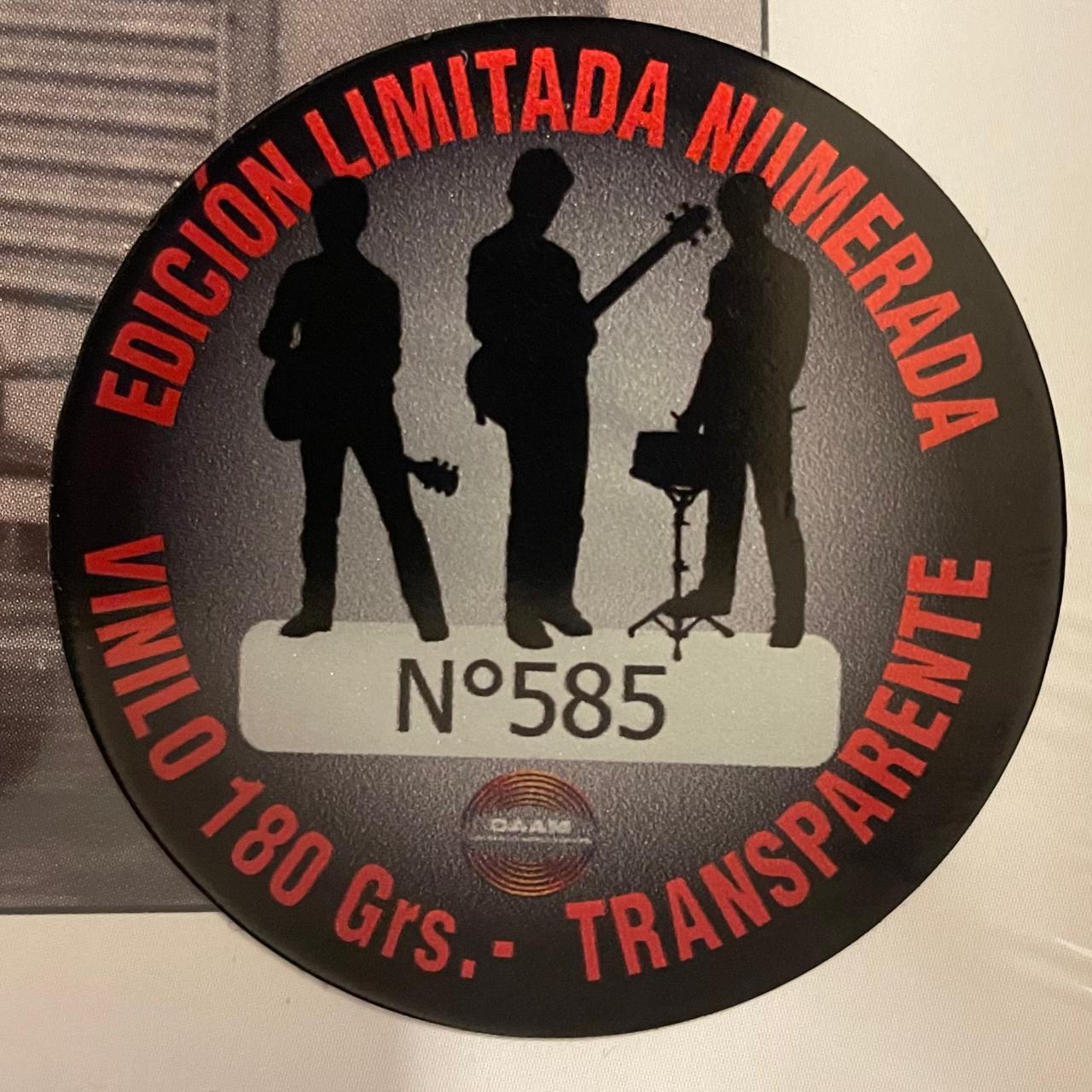 Los Prisioneros – La Voz de los ’80 / Edición Limitada · Half-Speed Master · Vinilo Transparente (NUEVO, SELLADO)