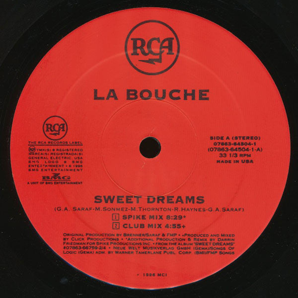 La Bouche – Sweet Dreams (NM) BOX18