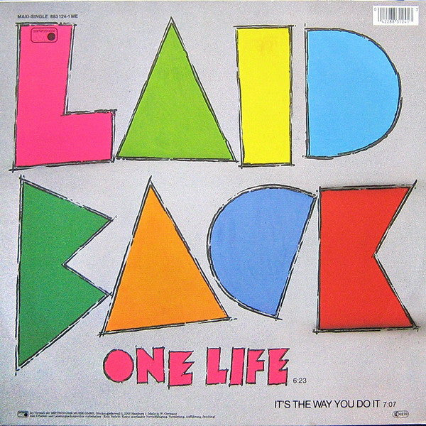 Laid Back – One Life (NM, FUNDA VG+) BOX30