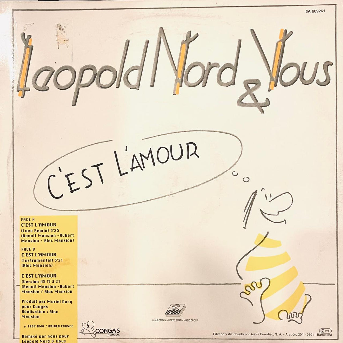 Leopold Nord & Vous – C'est L'amour (NM, FUNDA VG+) BOX5