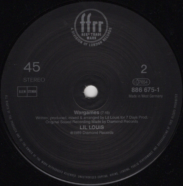 Lil Louis – French Kiss (NM, FUNDA VG+) BOX28