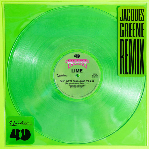 Lime – Babe, We're Gonna Love Tonight (Jacques Greene Remix And Original Mix) (NM, FUNDA VG+)