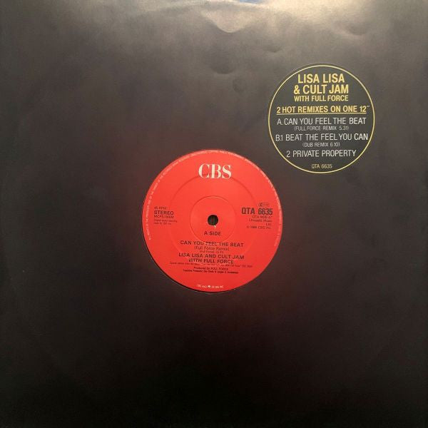 Lisa Lisa And Cult Jam With Full Force – Can You Feel The Beat (Full Force Remix) (EX) BOX3