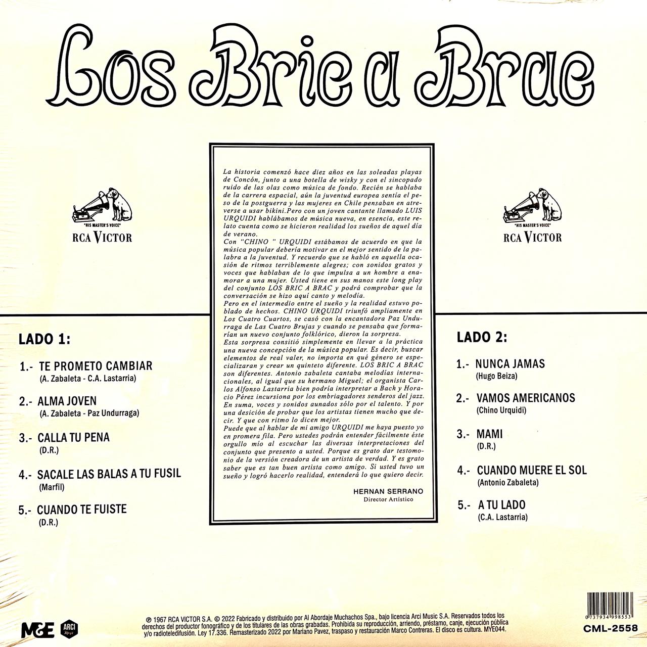 Los Bric A Brac – Los Bric A Brac (NUEVO, SELLADO) BOXV36