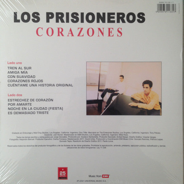 Los Prisioneros – Corazones (NUEVO, SELLADO) BOXV9
