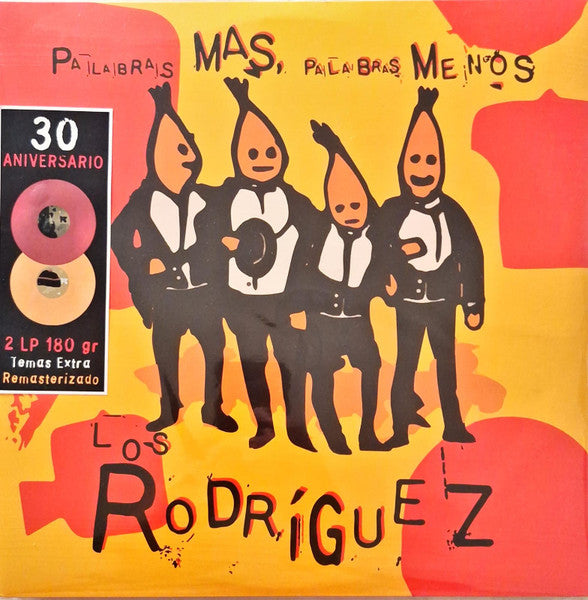 Los Rodriguez – Palabras Mas, Palabras Menos /DISCO DOBLE (NUEVO, SELLADO) BOXV2