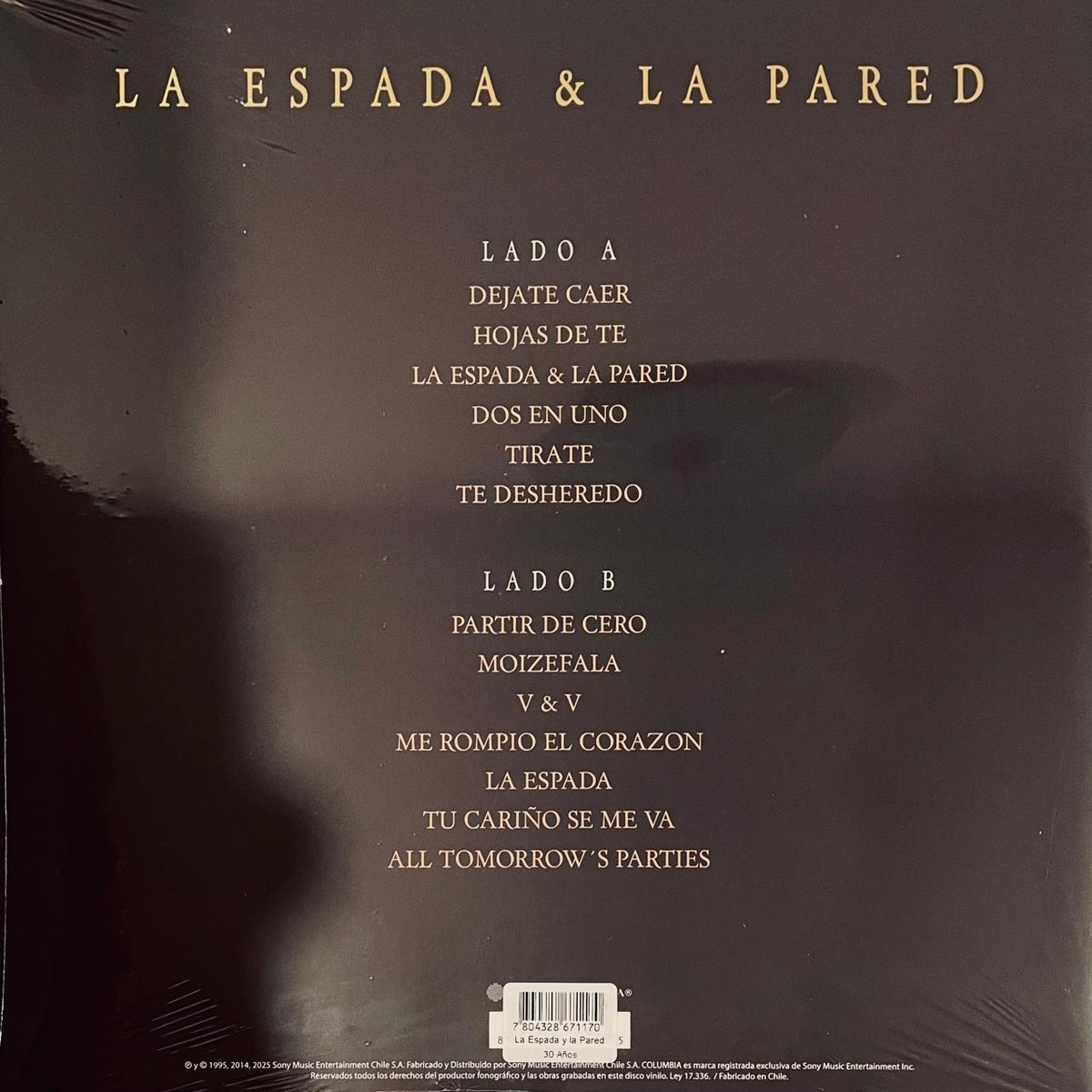 Los Tres – La Espada Y La Pared [30 Años Deluxe Edition] (NUEVO, SELLADO)