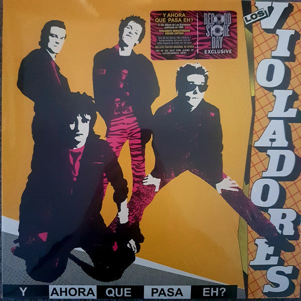Los Violadores – Y Ahora Qué Pasa, Eh?, disco de vinilo, nuevo y sellado