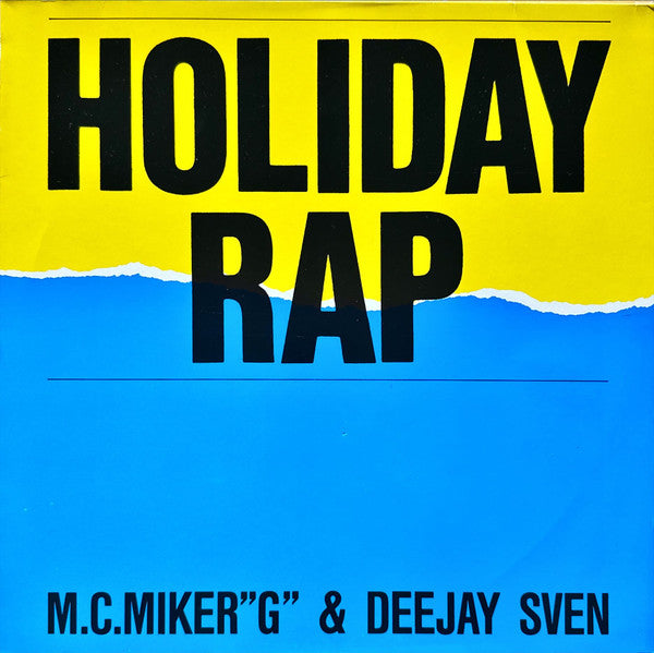 M.C.Miker"G" & Deejay Sven – Holiday Rap (NM, FUNDA EX) BOX24