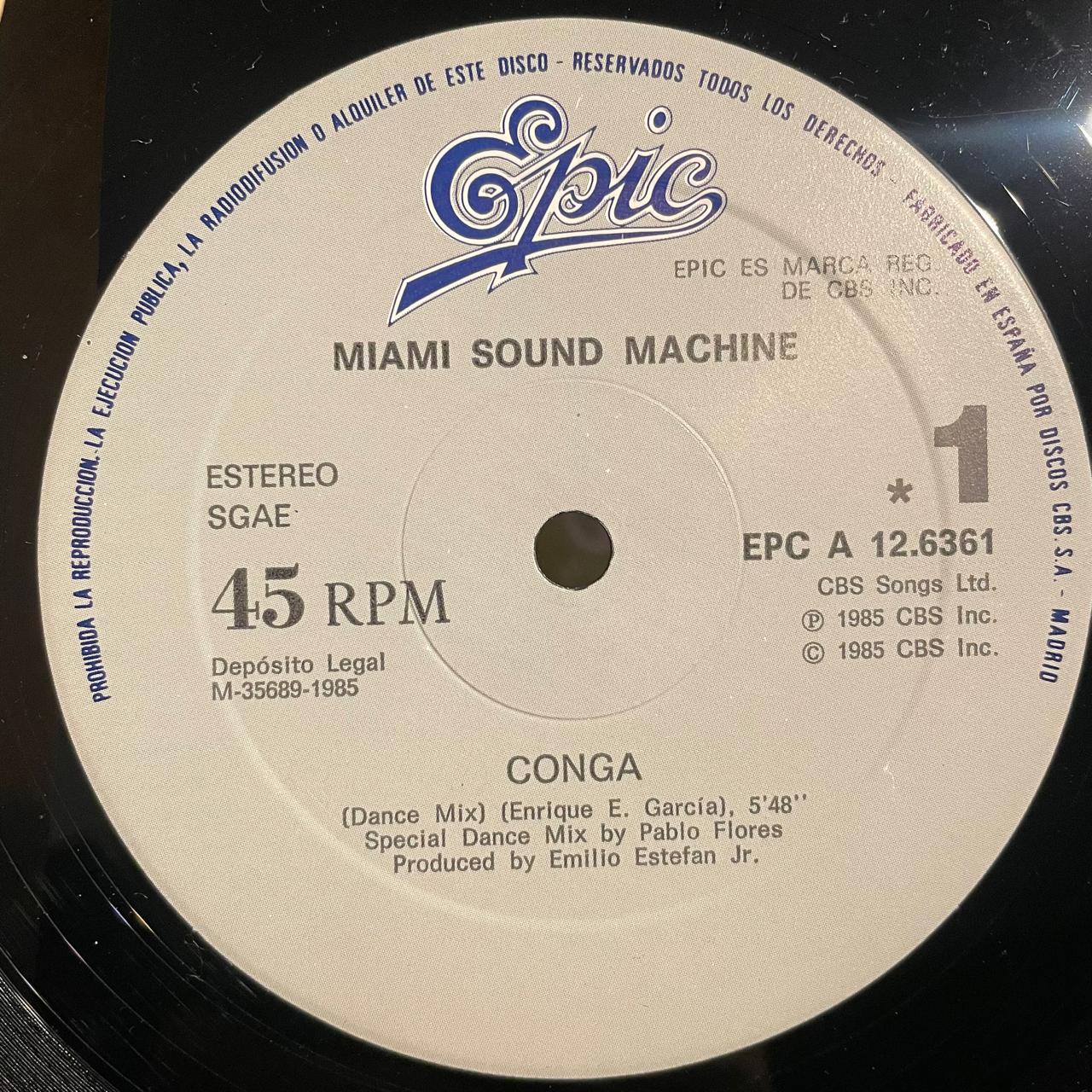 Miami Sound Machine – Conga! (NM, FUNDA VG+)