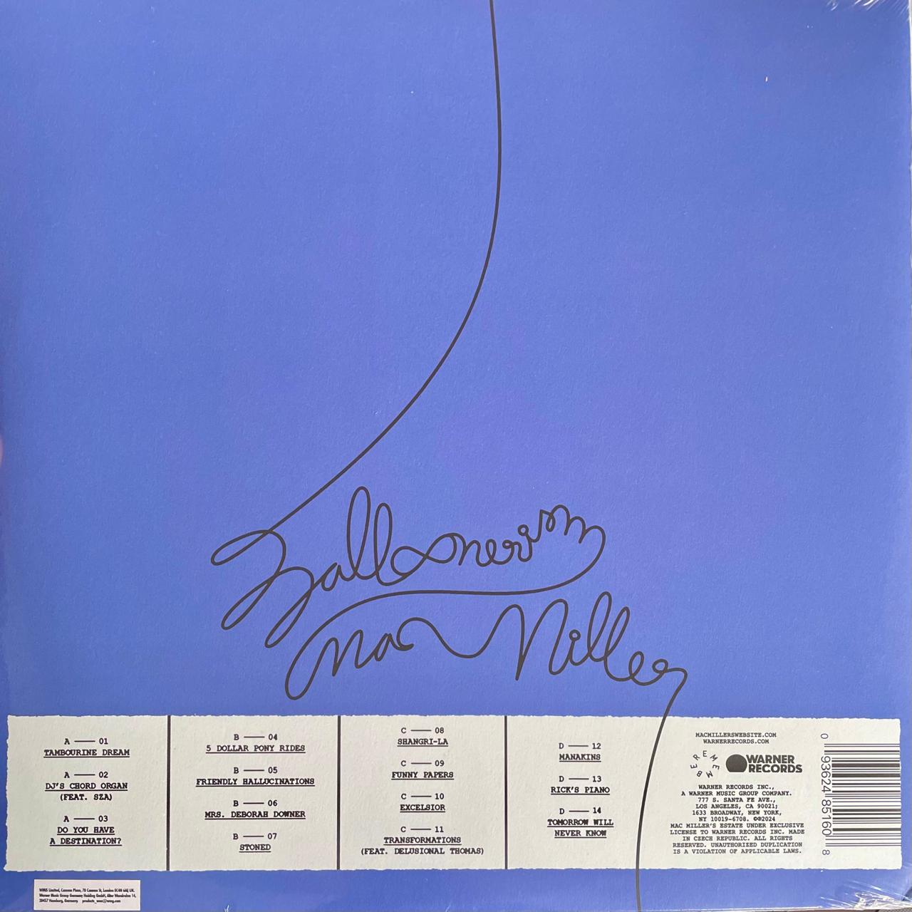 Mac Miller – Balloonerism / DISCO DOBLE (NUEVO, SELLADO) BOXV44
