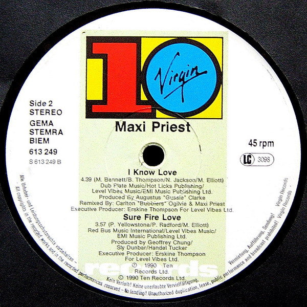 Maxi Priest – Close To You (NM) BOX2