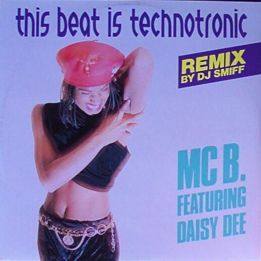 MC B. Featuring Daisy Dee – This Beat Is Technotronic (Remix By DJ Smiff) (EX) [nombre escrito con lapicera en funda] Box38