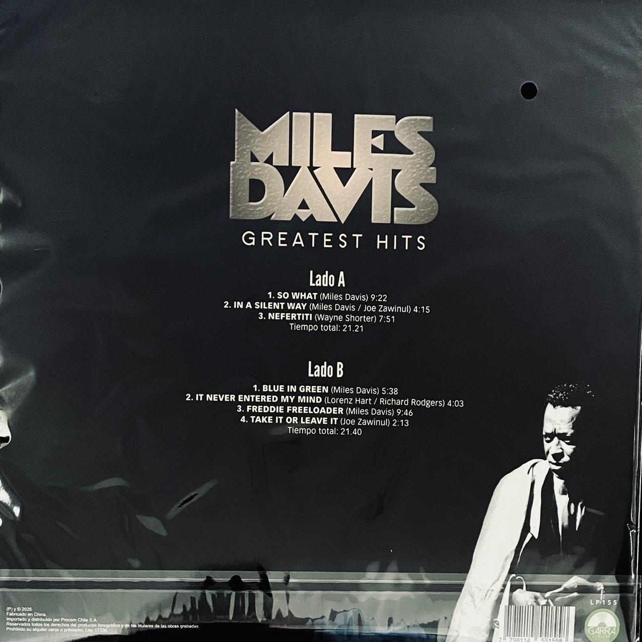 Miles Davis – Greatest Hits (NUEVO, SELLADO)