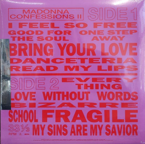 Madonna – Confessions II (NUEVO, SELLADO)