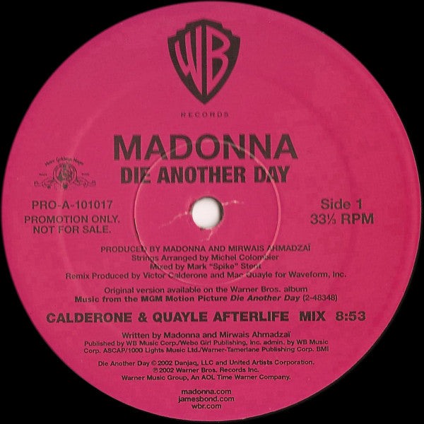 Madonna – Die Another Day (The Mixes Part 3) (NM, FUNDA EX) BOX21