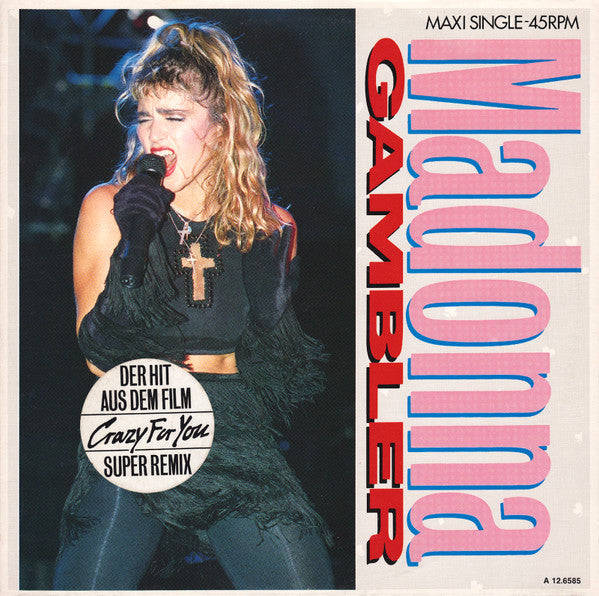 Madonna – Gambler (EX, FUNDA VG+) BOX29
