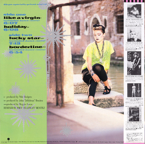 Madonna – Like A Virgin & Other Big Hits! / JAPONES INCLUYE INSERT & OBI (NM)