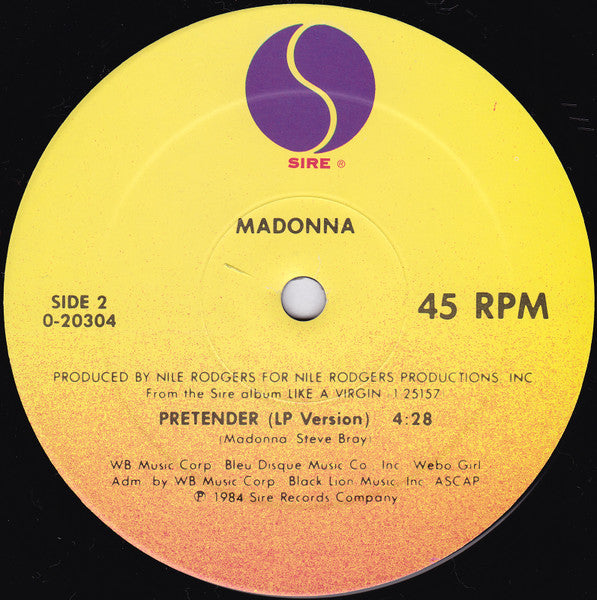 Madonna – Material Girl (VG+) BOX12