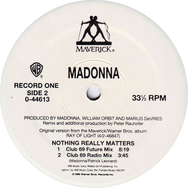 Madonna – Nothing Really Matters / DISCO DOBLE (EX) BOX11