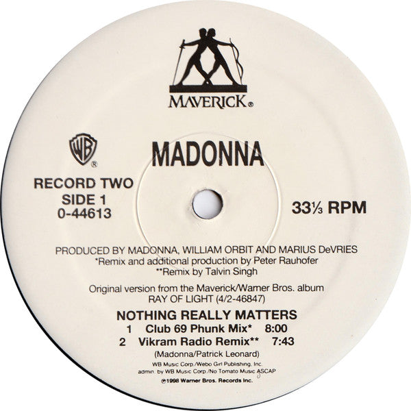 Madonna – Nothing Really Matters / DISCO DOBLE (EX) BOX11