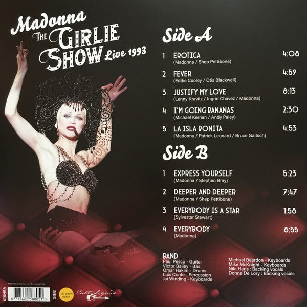 Madonna – The Girlie Show Live 1993 (NUEVO, SELLADO)
