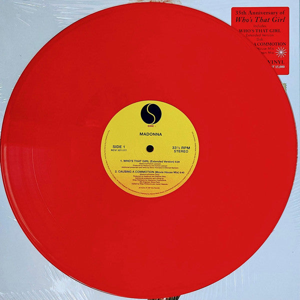 Madonna – Who's That Girl (Super Club Mix) (NUEVO, SELLADO)