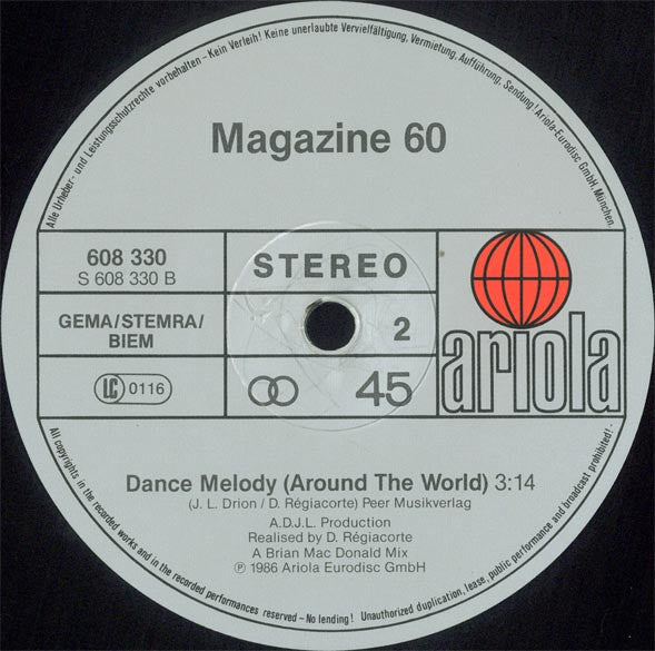 Magazine 60 – Don Quichotte (US-Remix) (NM, FUNDA EX) BOX24