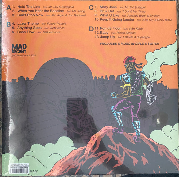 Major Lazer – Guns Don't Kill People... Lazers Do - 15th Anniversary Edition / DISCO DOBLE (NUEVO, SELLADO) BOXV56