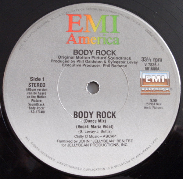 Maria Vidal – Body Rock (VG+) BOX28