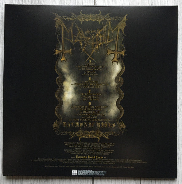 Mayhem – Daemonic Rites / DISCO DOBLE (NUEVO, SELLADO) BOXV35