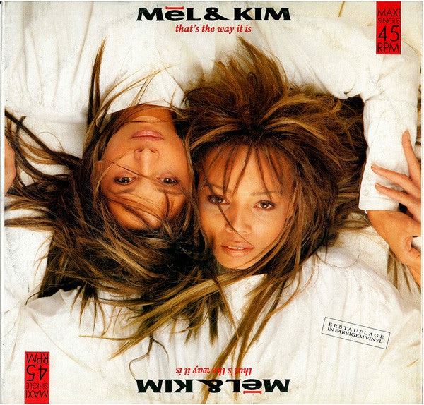Mel & Kim – That's The Way It Is (VG+) [Disco Rojo Transparente] Box37