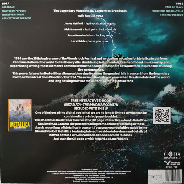 Metallica – Justice For All - Limited Edition Blue Vinyl (NUEVO, SELLADO) BOXV10
