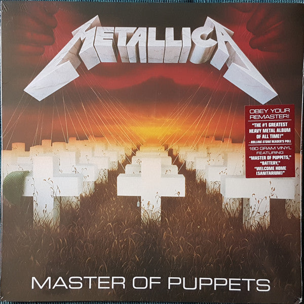 Metallica – Master Of Puppets (NUEVO, SELLADO) BOXV35