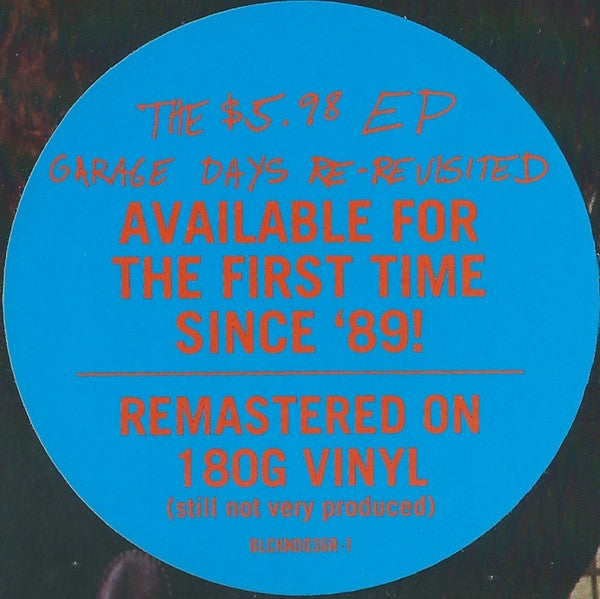 Metallica – The $5.98 E.P. - Garage Days Re-Revisited (NUEVO, SELLADO) BOXV42