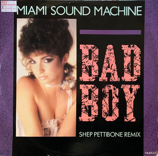 Miami Sound Machine – Bad Boy (Shep Pettibone Remix) (NM, Funda VG+) Box36