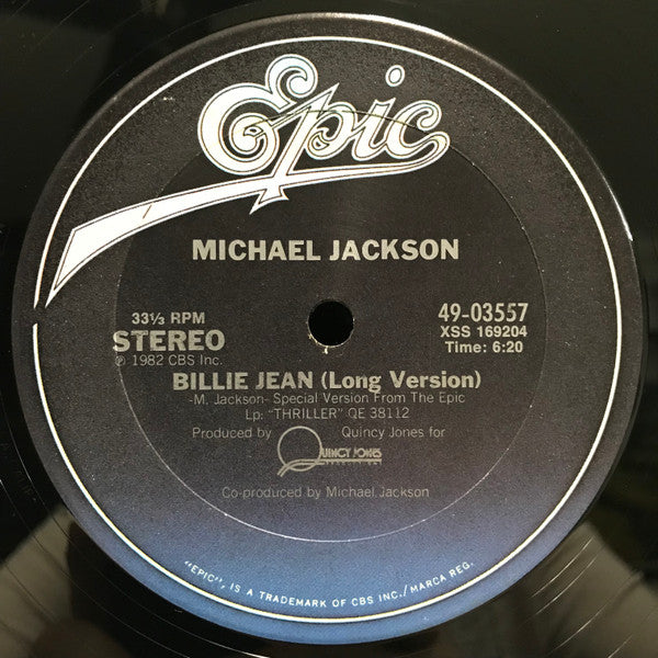 Michael Jackson – Billie Jean (VG+, FUNDA GENERICA EX) BOX21