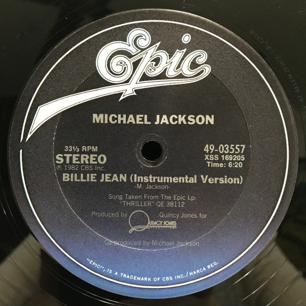 Michael Jackson – Billie Jean (VG+, FUNDA GENERICA EX) BOX21