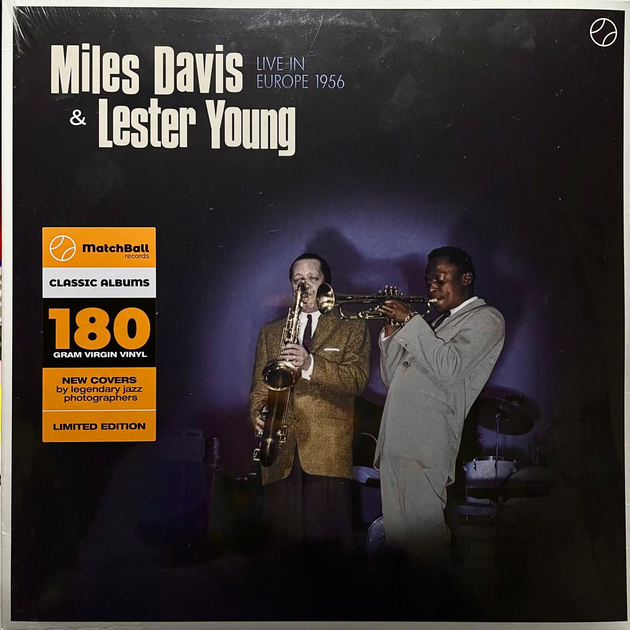 Miles Davis & Lester Young – Live in Europe 1956 (NUEVO, SELLADO) BOXV53