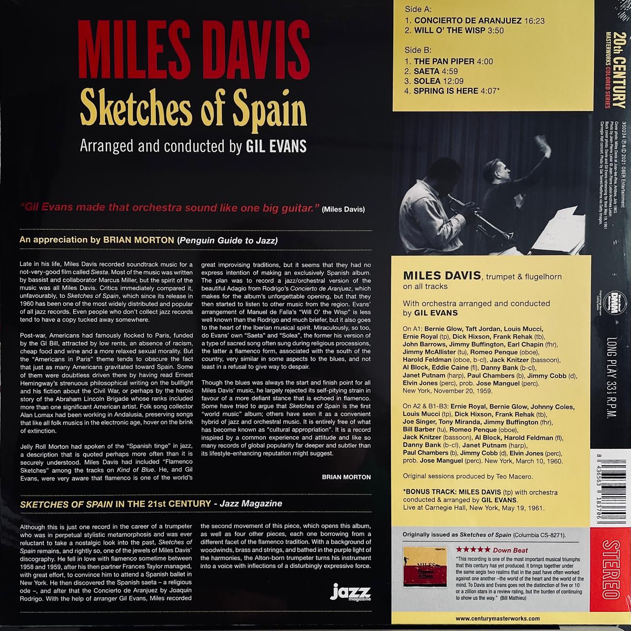 Miles Davis – Sketches Of Spain / LIMITED EDITION (NUEVO, SELLADO)