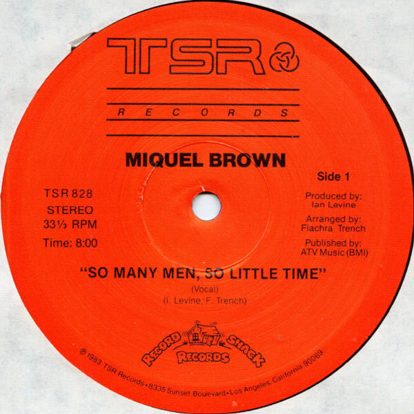 Miquel Brown – So Many Men - So Little Time (VG+) BOX5