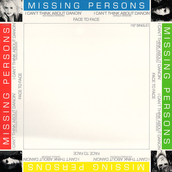 Missing Persons – I Can't Think About Dancin' (EX) Box23