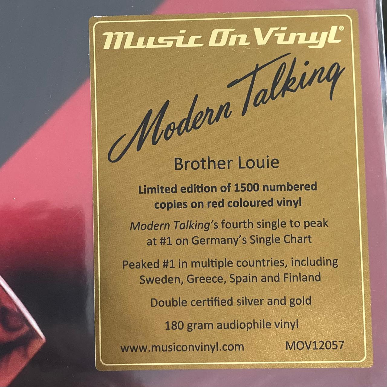 Modern Talking – Brother Louie (Special Long Version) / LIMITED EDITION (NUEVO, SELLADO) BOX16