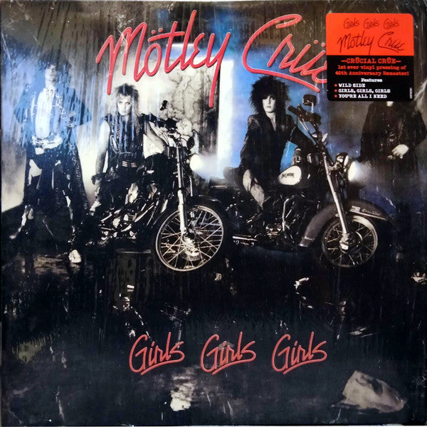 Mötley Crüe – Girls! Girls! Girls! / 4Oth Anniversary Remaster (NUEVO, SELLADO)